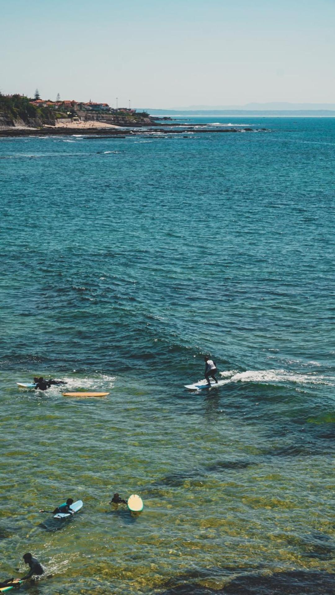 埃斯托利尔 图里斯莫赛库洛旅馆酒店 外观 照片 Surfers at the mouth of the River Tweed
